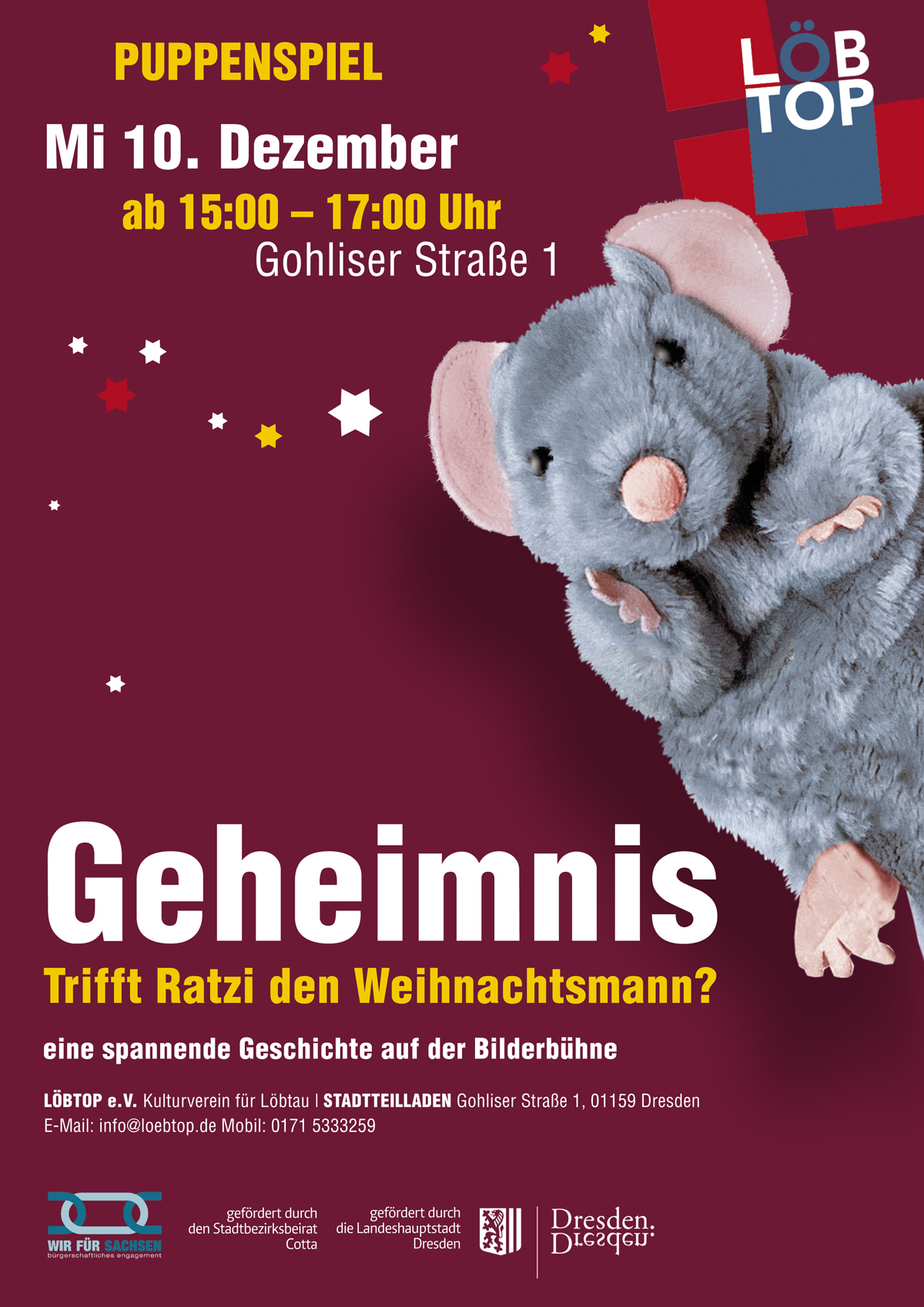 Mi 10. Dezember 2025 | Ratte Ratzi